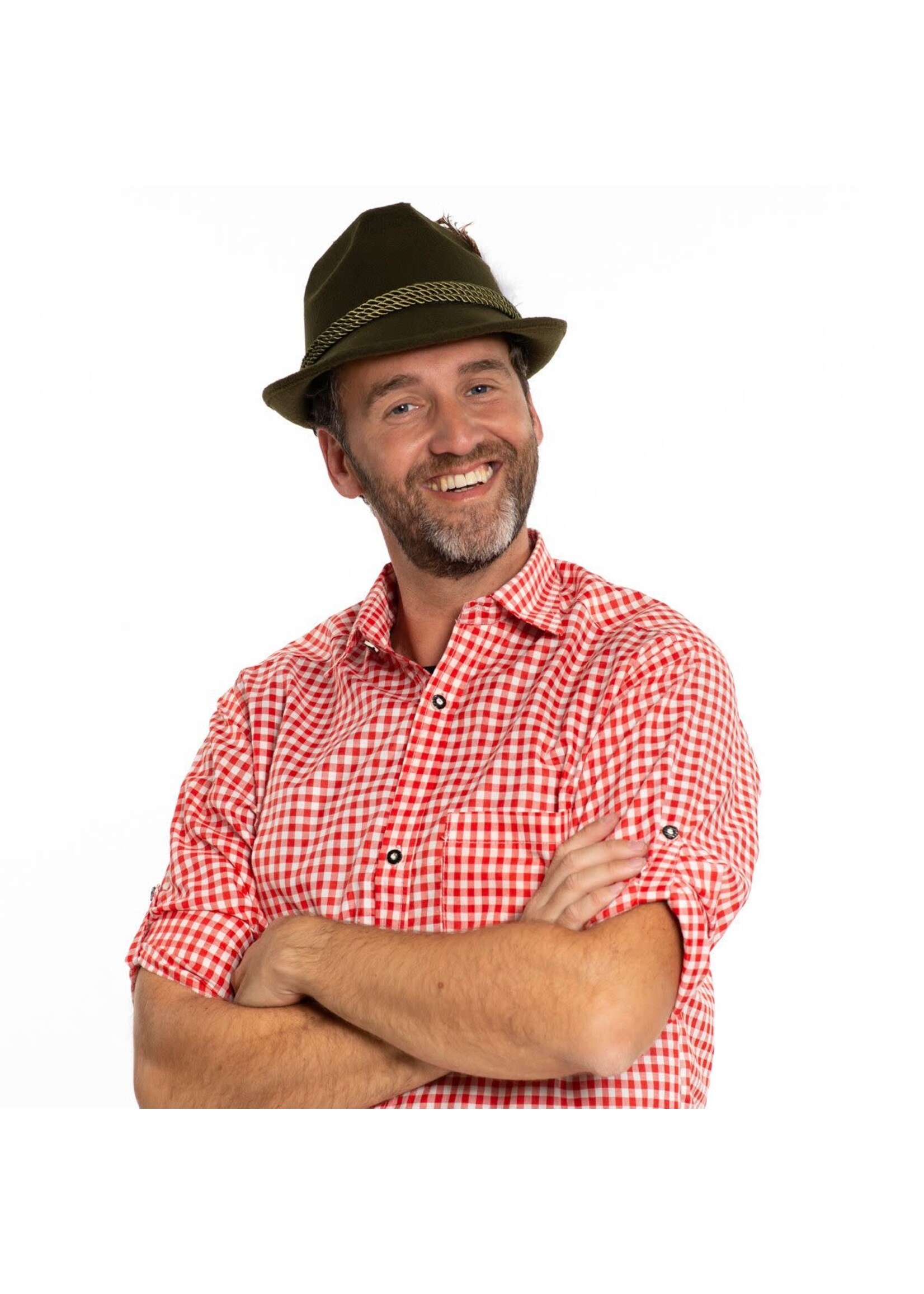 Feestkleding Breda Oktoberfest Hoed Groen Deluxe