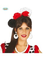 Fiestas Guirca Grote witte haarspeld