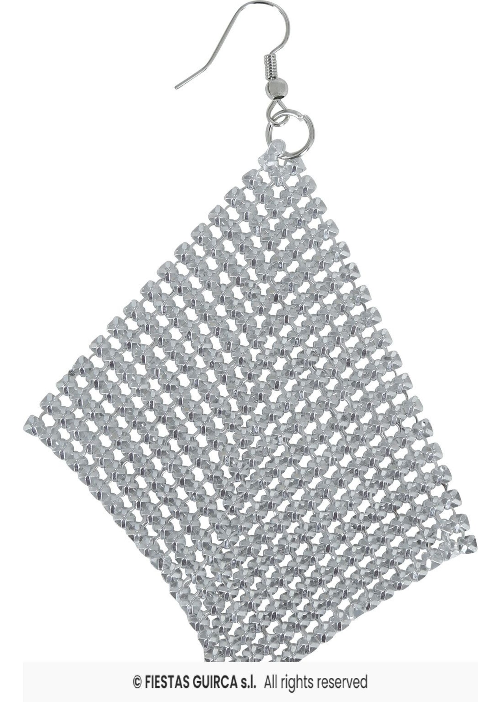 Fiestas Guirca Metalen oorbellen 9 cm