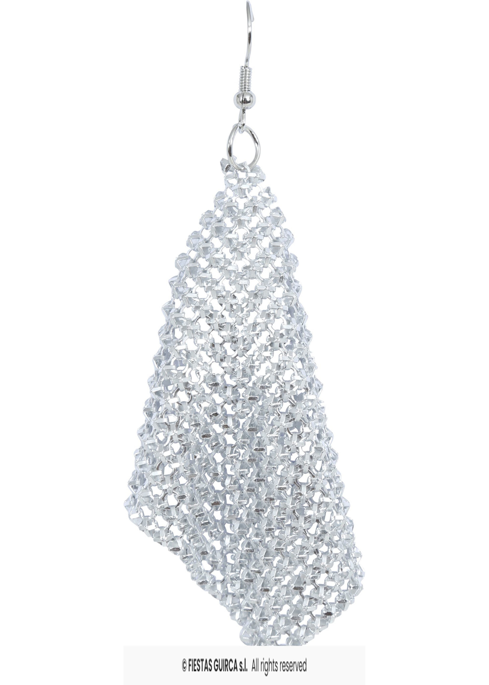 Fiestas Guirca Metalen oorbellen 9 cm
