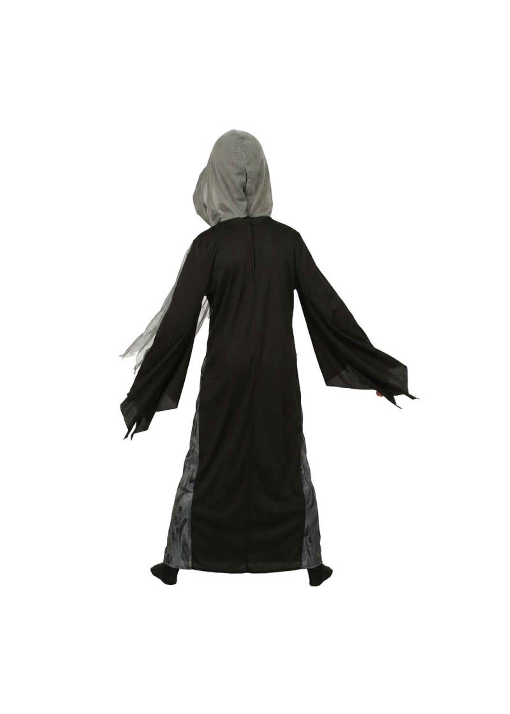 Feestkleding Breda Halloween kind geest outfit met capuchon