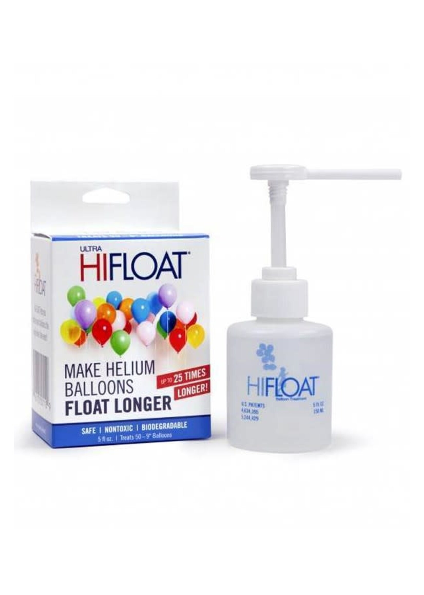 Feestkleding Breda HI-Float Zweefgel voor 50 ballonnen - 150 ml
