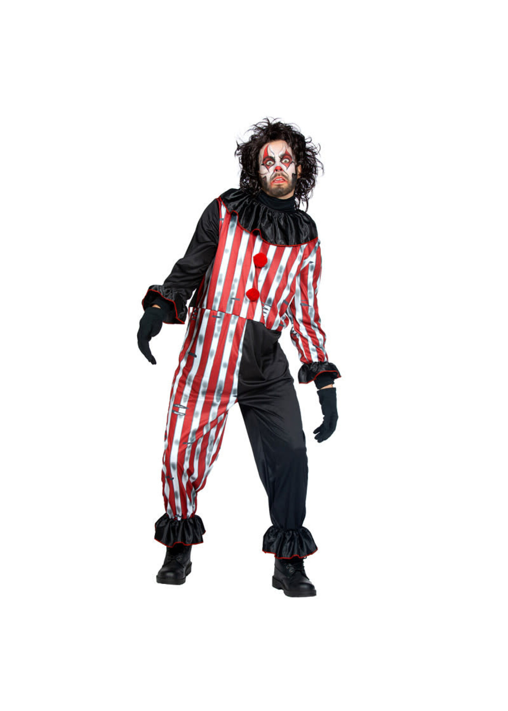 Feestkleding Breda Overall Halloween clown