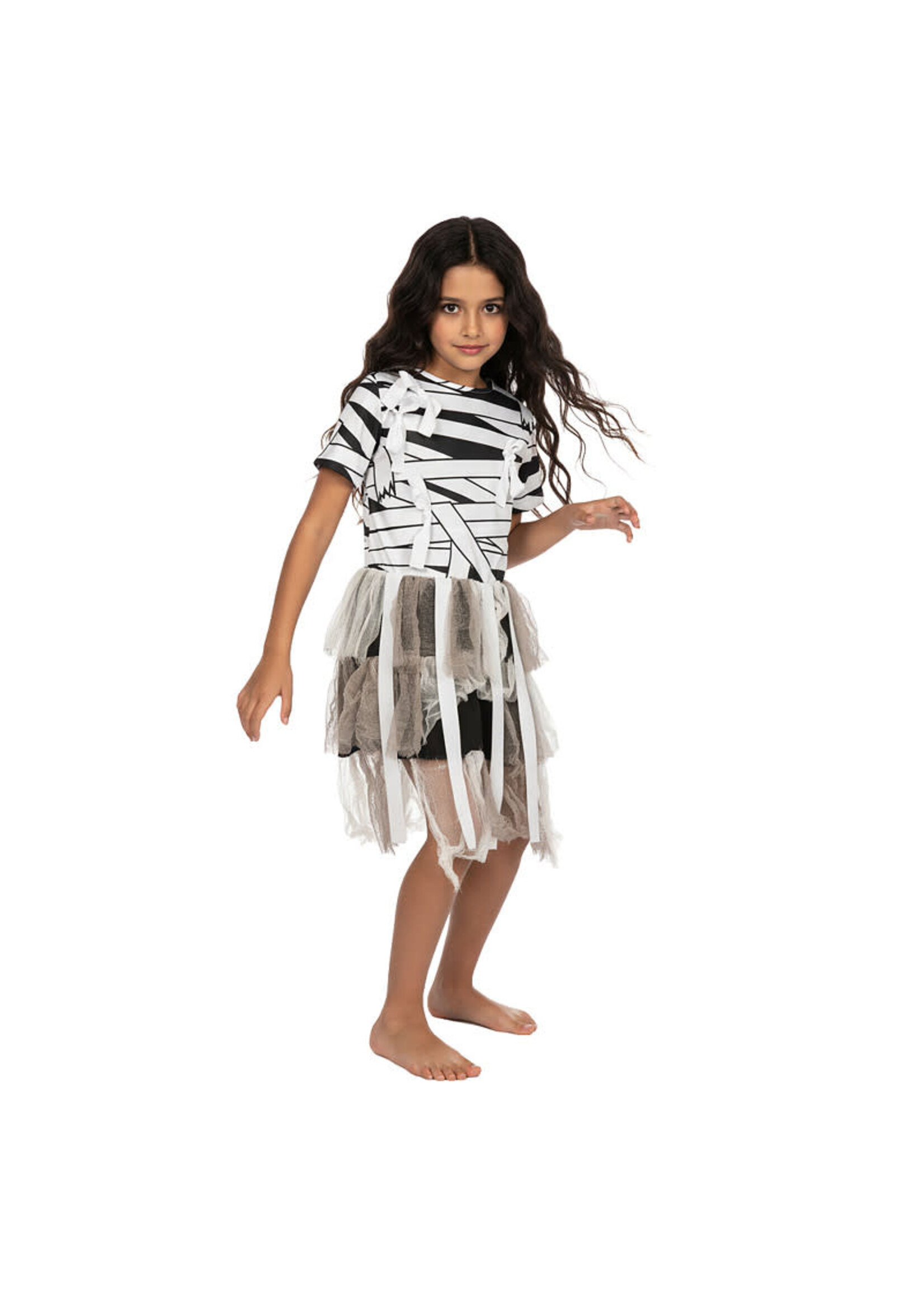 Feestkleding Breda Halloween jurkje mummy Kind