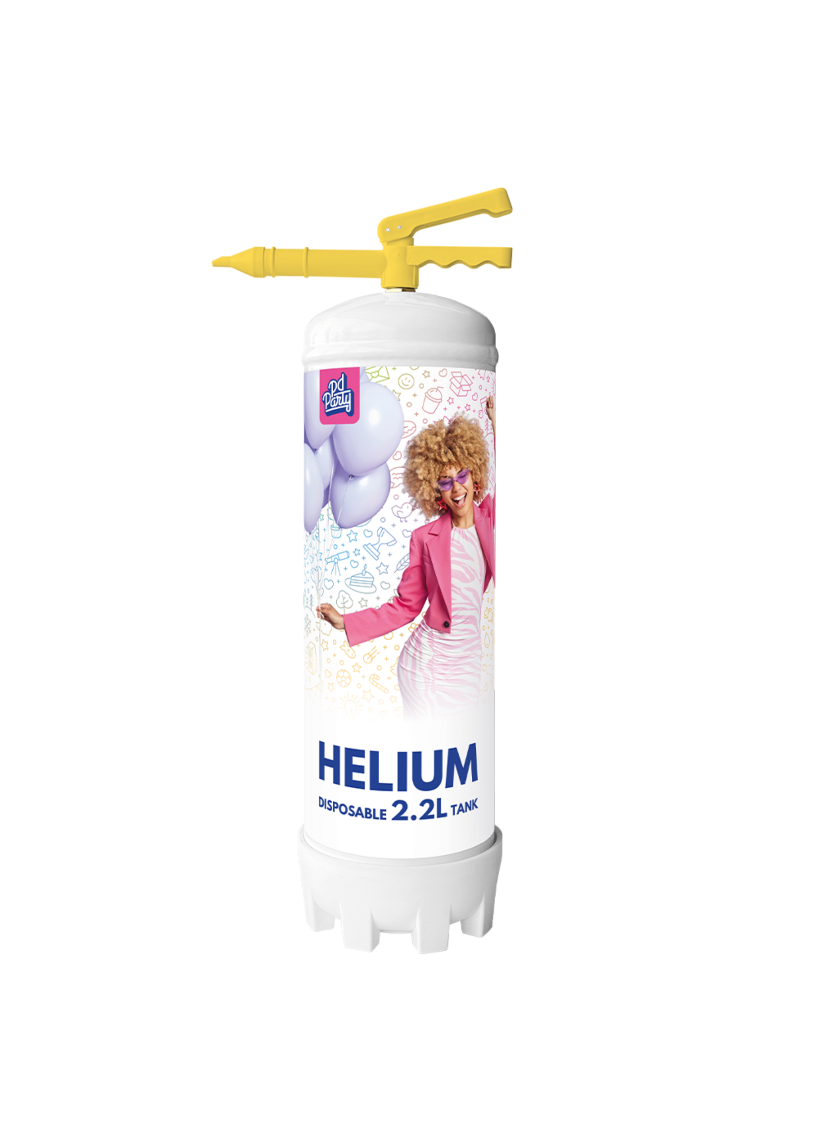 Feestkleding Breda Heliumtank 2.2L