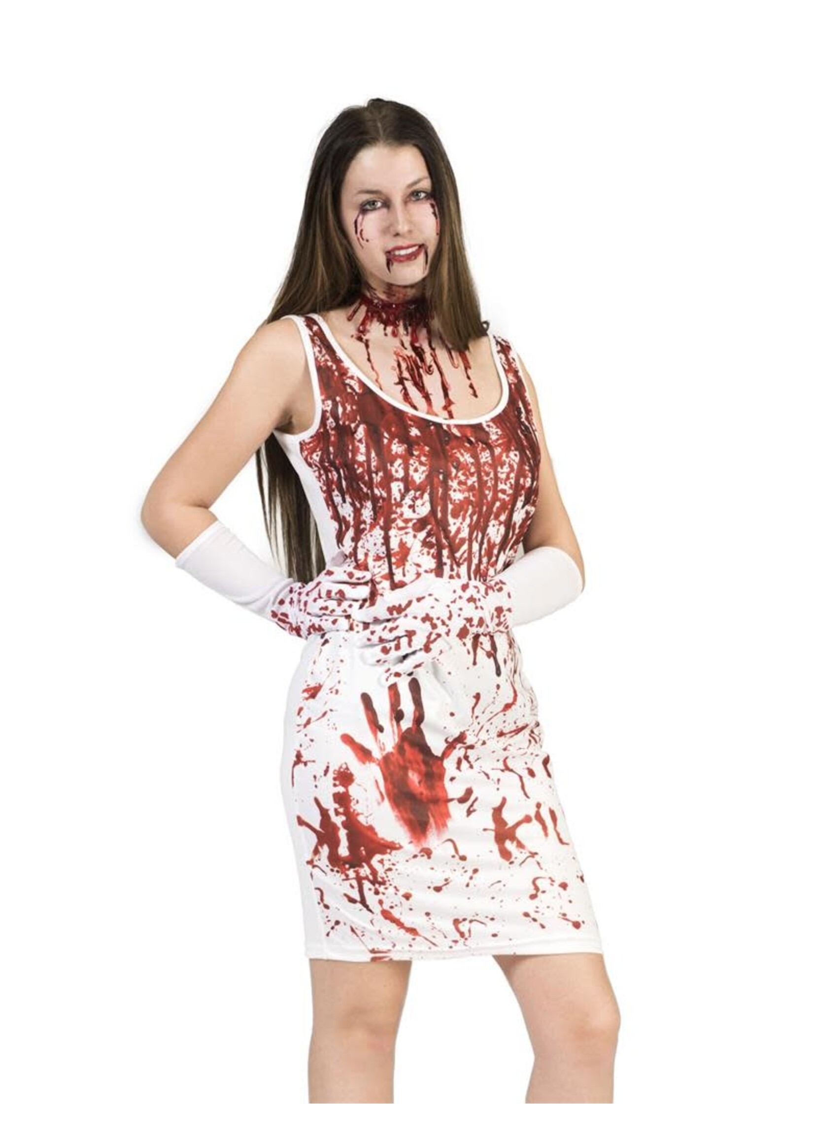 Feestkleding Breda Halloweenjurk "Bloody Mary"