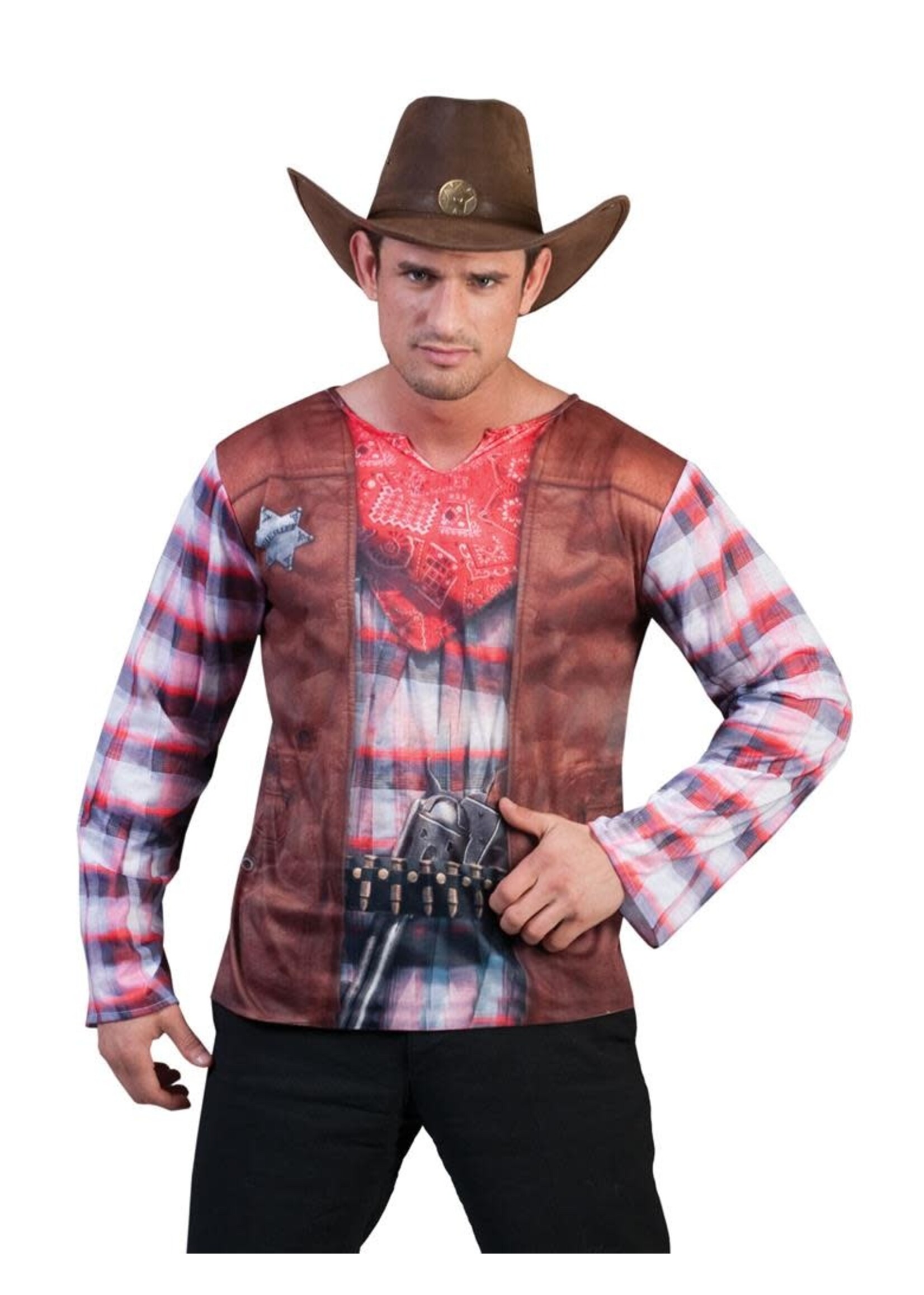 Feestkleding Breda 3D Cowboy T-shirt