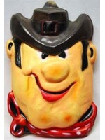 Feestkleding Breda Decoratie masker cowboy