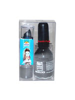 Feestkleding Breda Nagellak en lippenstift zwart