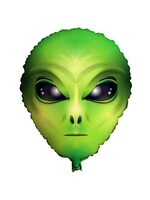 Feestkleding Breda Folieballon Alien 45 x 50cm / 18 x 20 inch