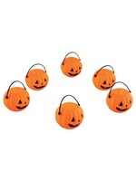 Feestkleding Breda Snoep emmertjes 6 cm pompoen 6 stuks