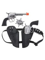 Feestkleding Breda Cowboy set 5-dlg zwart