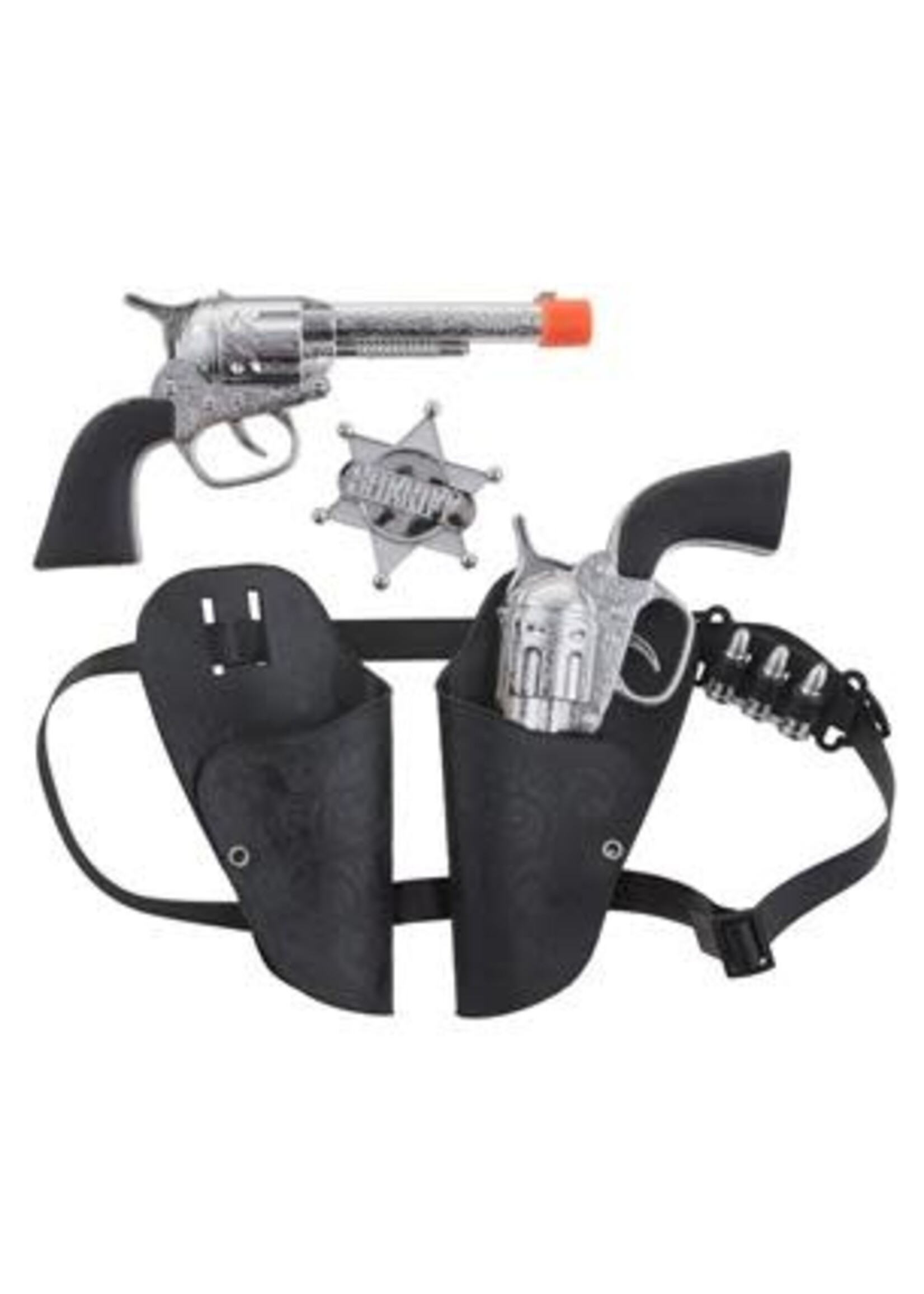 Feestkleding Breda Cowboy set 5-dlg zwart