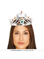 Feestkleding Breda Prinsessen kroon zilver
