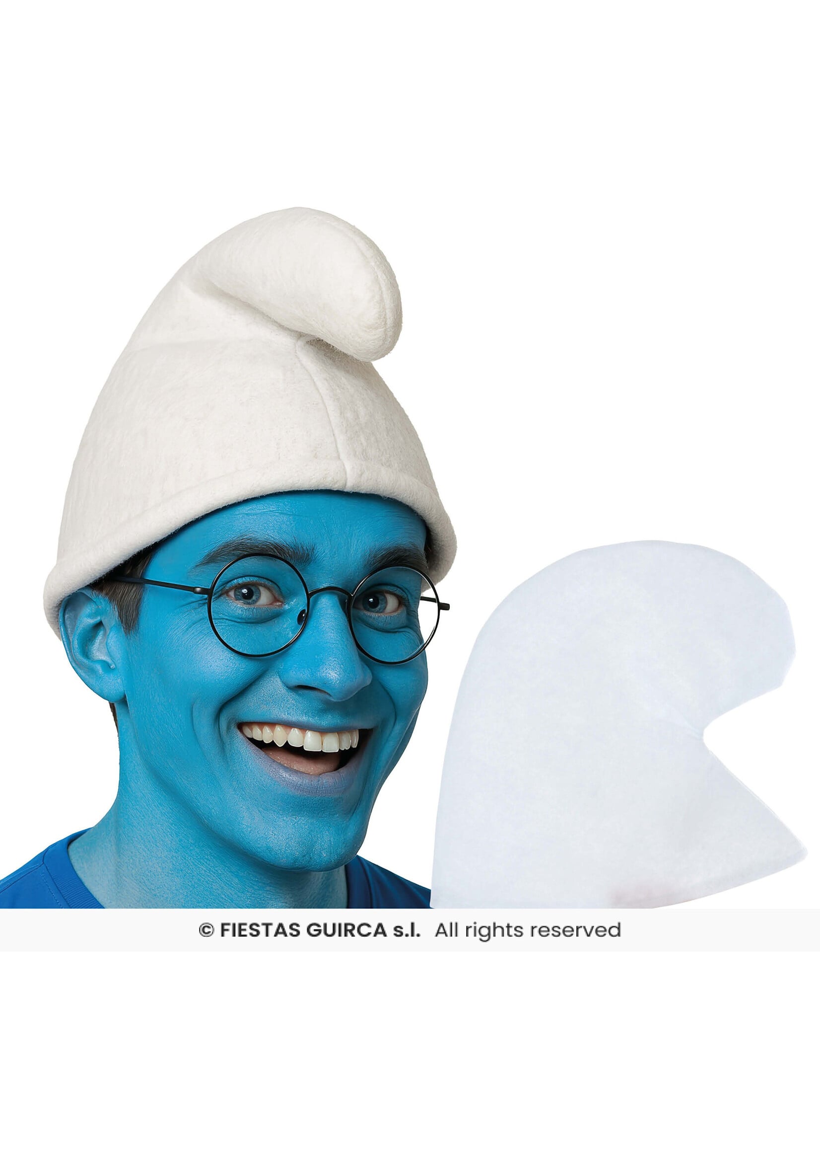 Feestkleding Breda Muts smurf