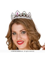 Fiestas Guirca Kroontje prinses zilver