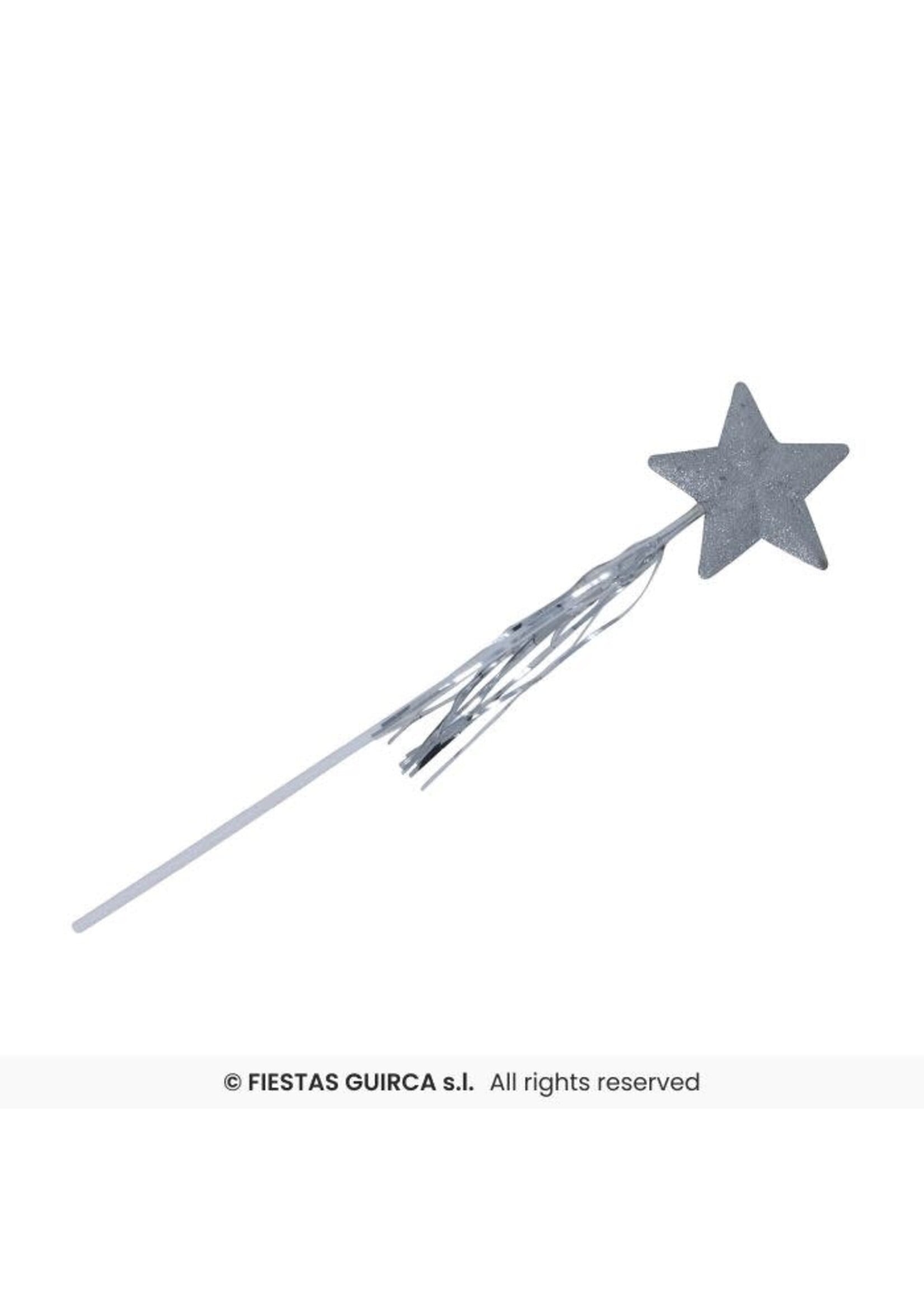 Fiestas Guirca Toverstaf zilver