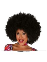 Fiestas Guirca Pruik zwarte afro extra groot
