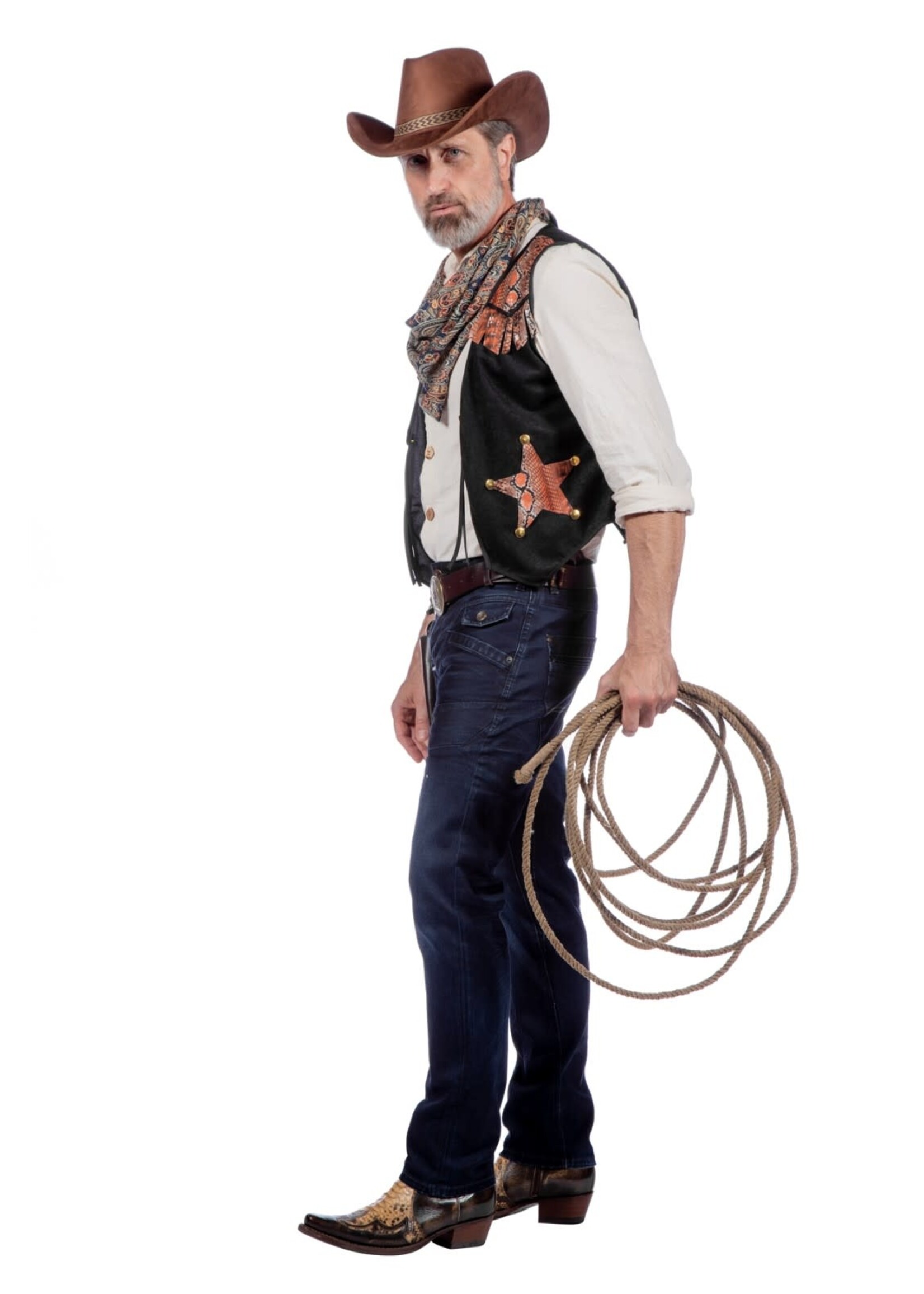 Wilbers & Wilbers Cowboyvest slangenleer