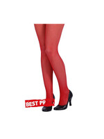 Feestkleding Breda Netpanty rood