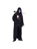 Thetru Cape met capuchon "Fantasy" zwart volwassenen
