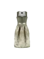 Haus Huberts 2-delige dirndl - groen velours en jacquard