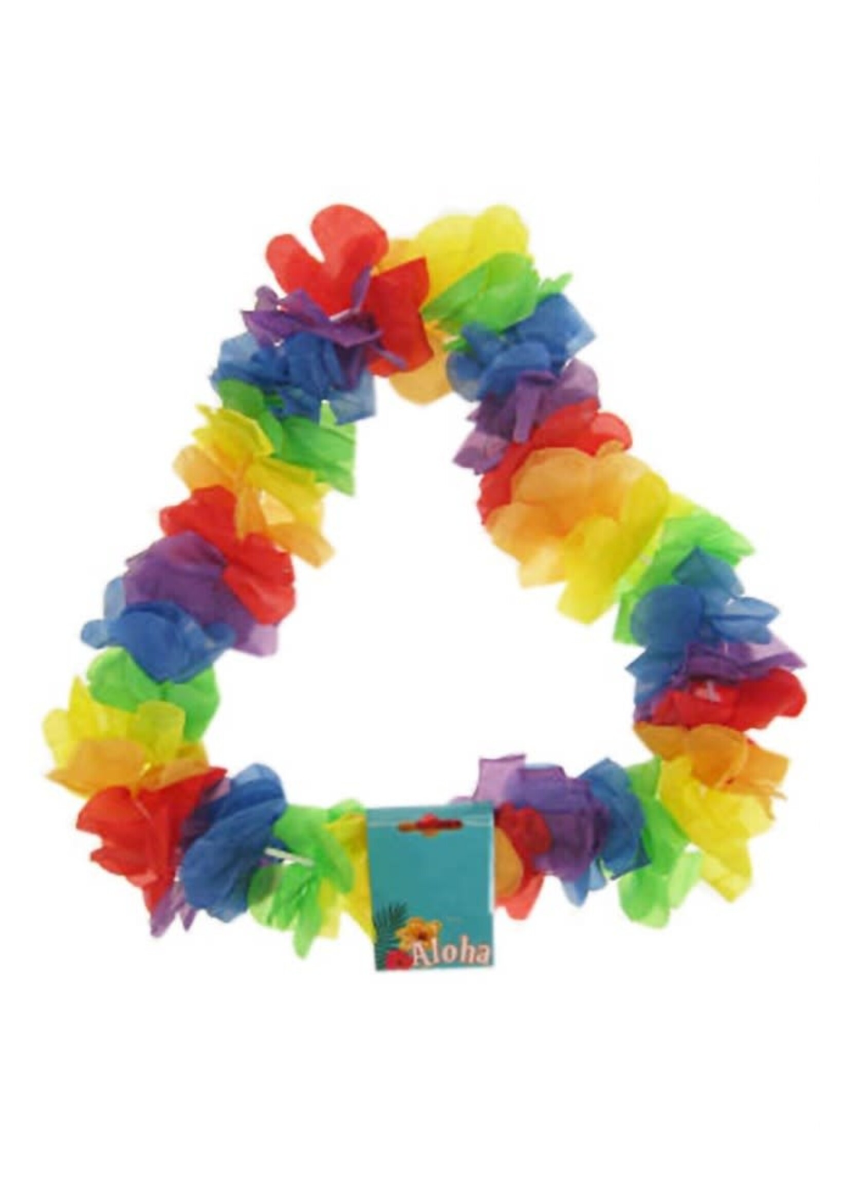 PartyXplosion Regenboog Hawaiislinger