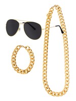 PartyXplosion Pimp accessoire set 3-stuks