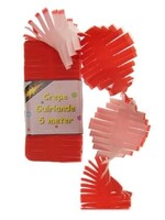 PartyXplosion Rood-witte crepeslinger