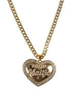 PartyXplosion Gouden hartketting "Mijn Mattie"