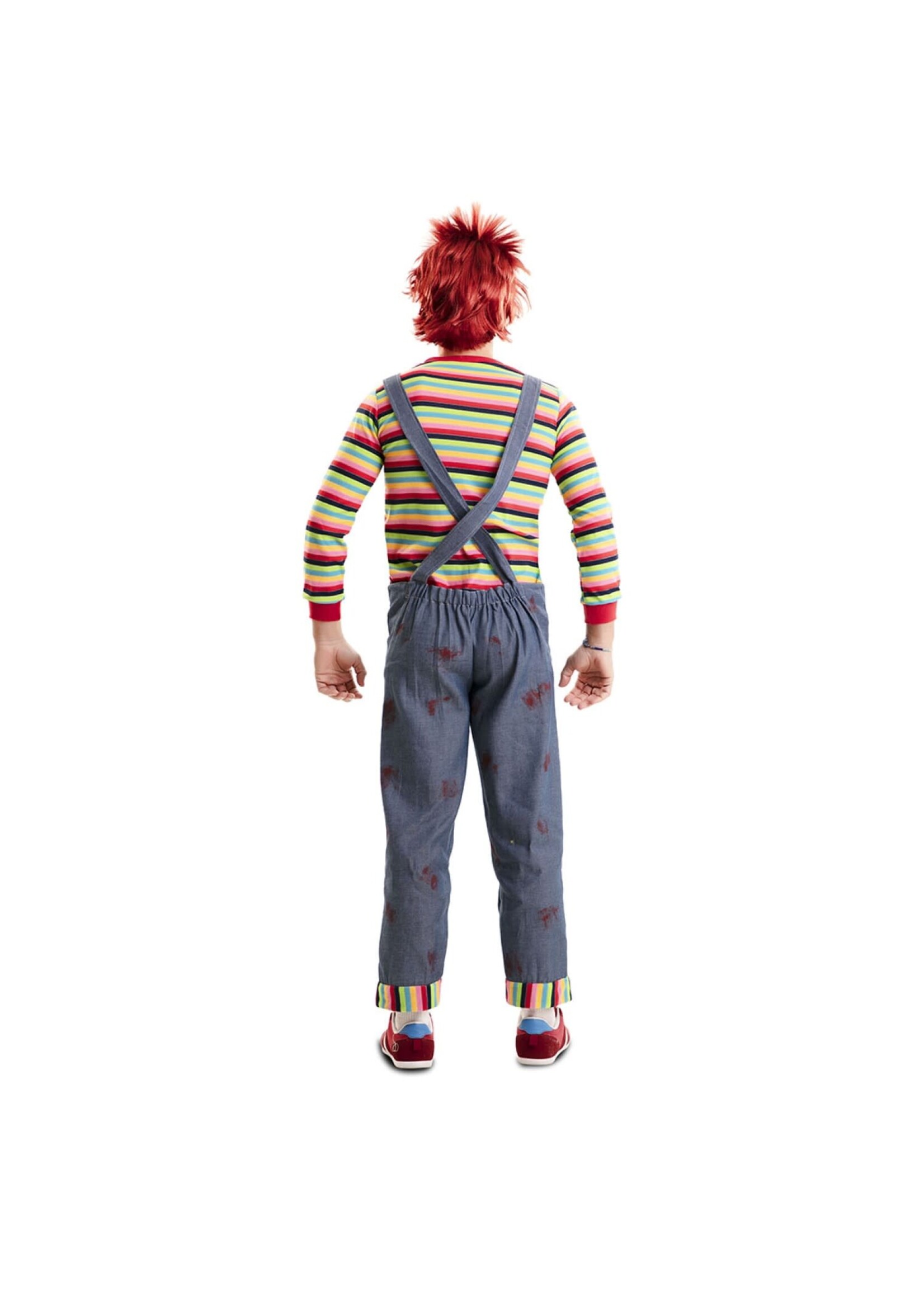 Haza-Witbaard Killer Doll kostuum volwassenen