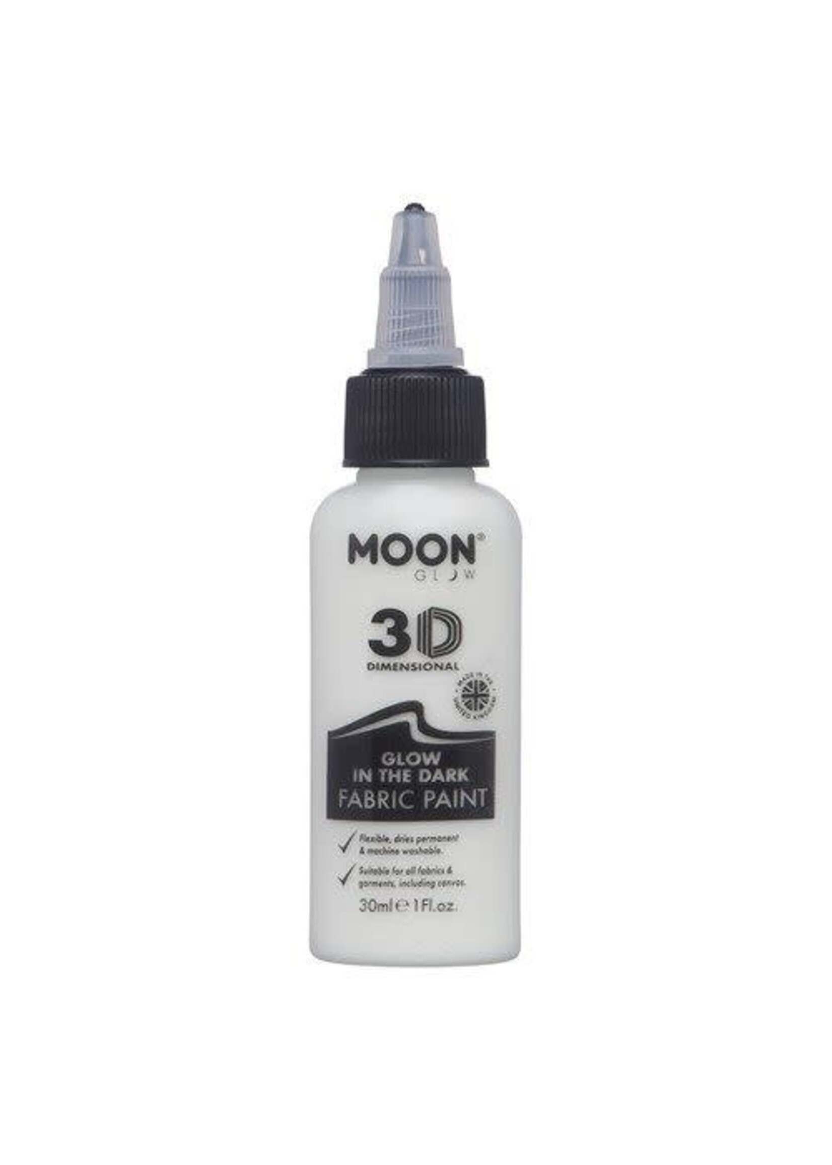 MoonGlow Onzichtbare glow in the dark textielverf (30 ml)