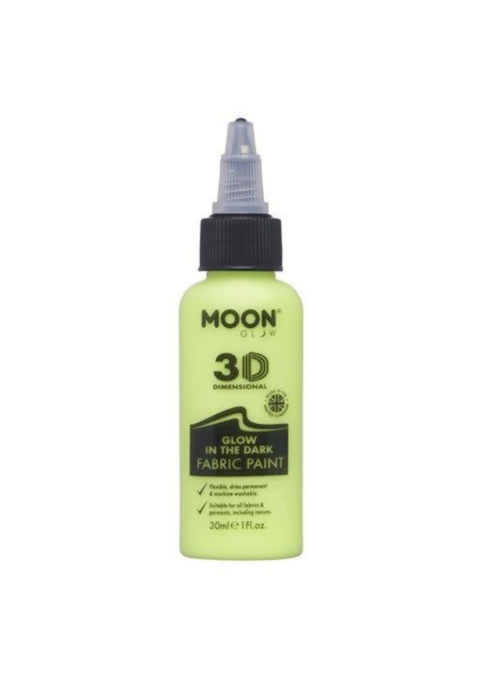 MoonGlow Gele glow in the dark textielverf (30 ml)