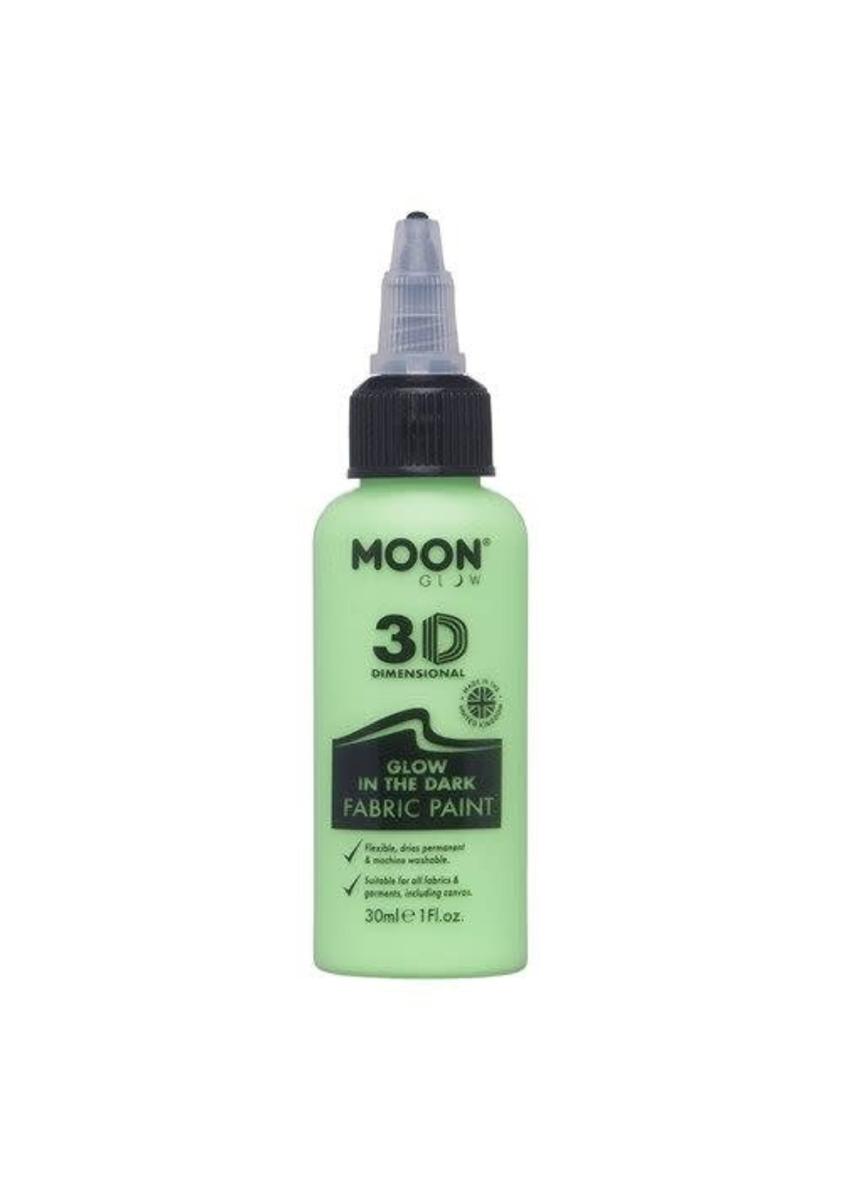 MoonGlow Groene glow in the dark textielverf (30 ml)