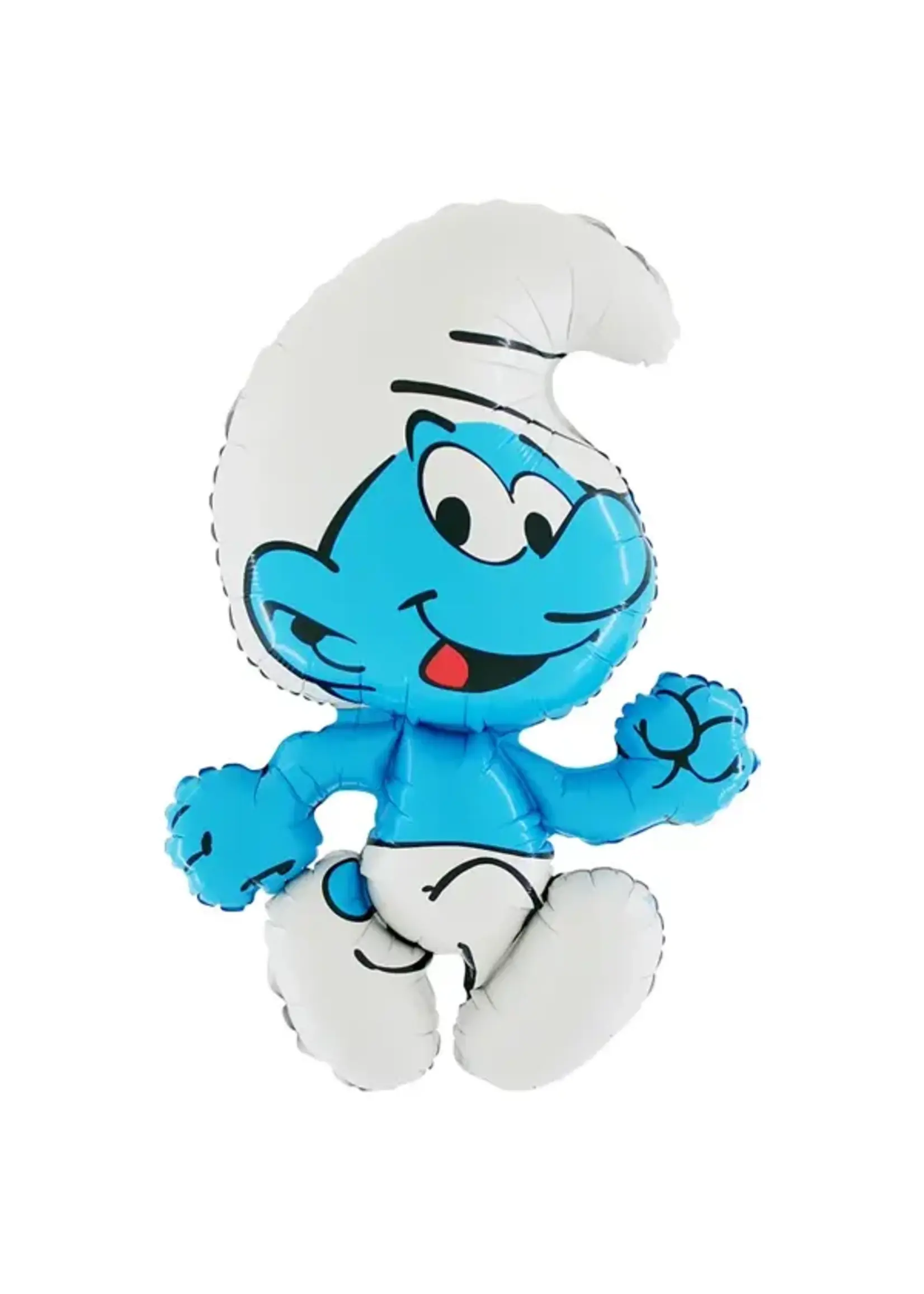 Feestkleding Breda Folieballon Smurf 40 inch / 102 cm