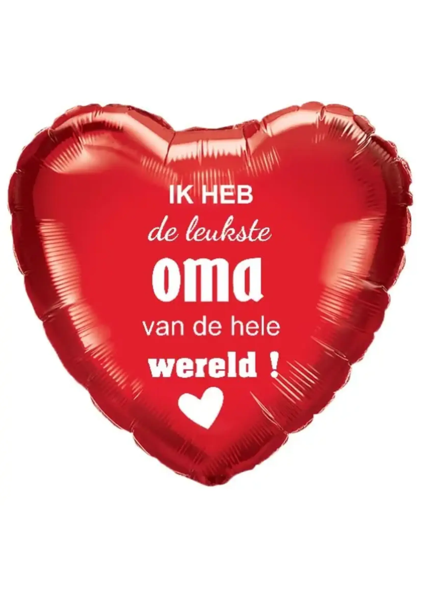 De Ballonnerie Folieballon Leukste Oma 18 Inch (46 cm)