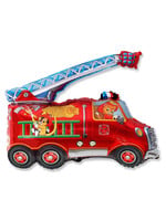 Globos Europe Folieballon Brandweerwagen 79 x 79 cm