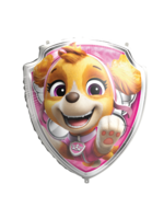 Globos Europe Folieballon Shaped Paw Patrol Skye 60,2 × 52,2 cm