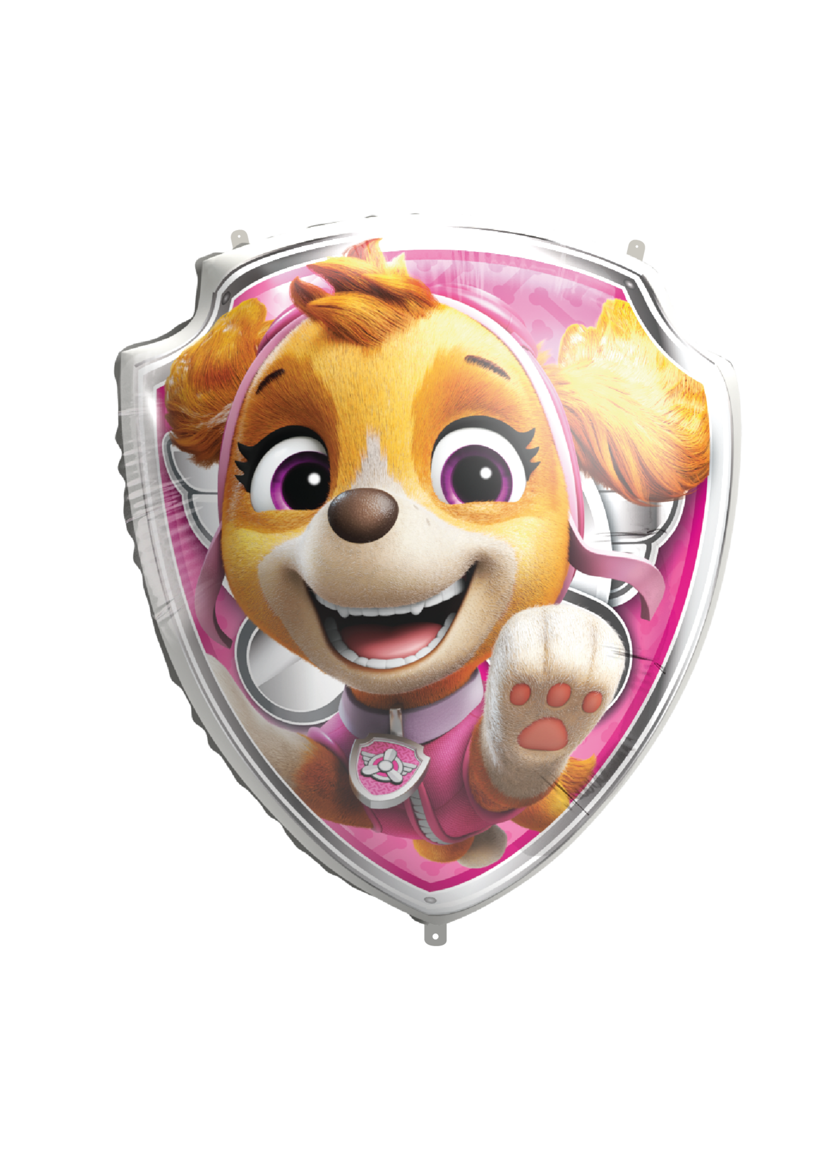 Globos Europe Folieballon Shaped Paw Patrol Skye 60,2 × 52,2 cm