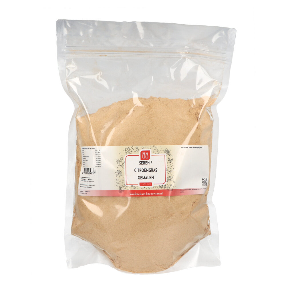 Sereh / Citroengras gemalen Sereh / Citroengras gemalen