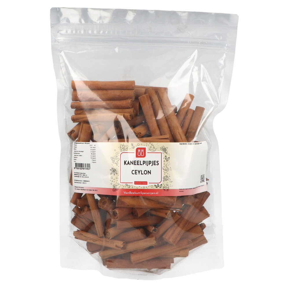 Kaneelpijpjes Ceylon Kaneelpijpjes Ceylon