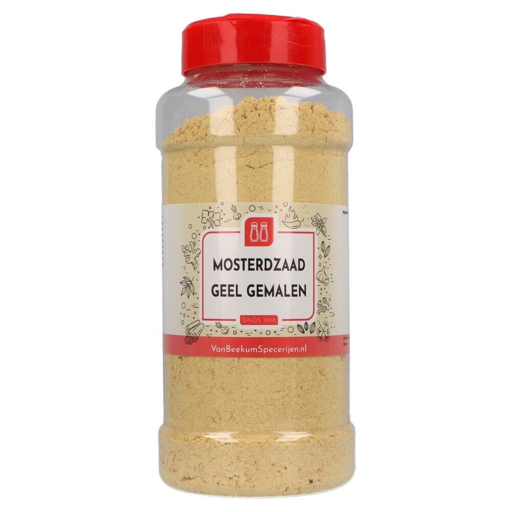 Mosterdzaad geel gemalen Mosterdzaad geel gemalen