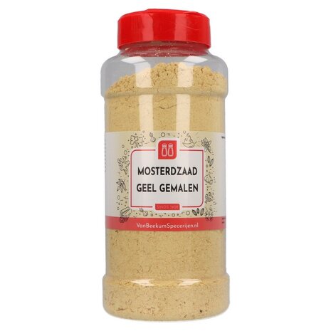 Mosterdzaad geel gemalen Mosterdzaad geel gemalen