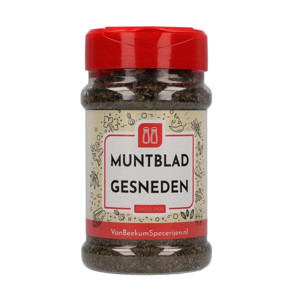 Muntblad gesneden Muntblad gesneden