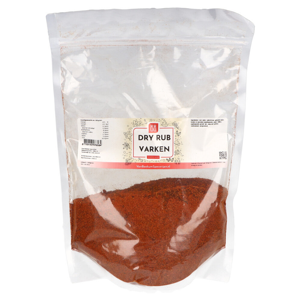 Dry rub varken Dry rub varken