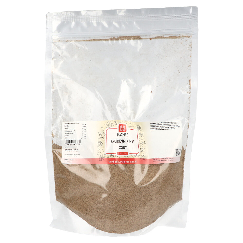 Hachee kruidenmix met zout Hachee kruidenmix met zout