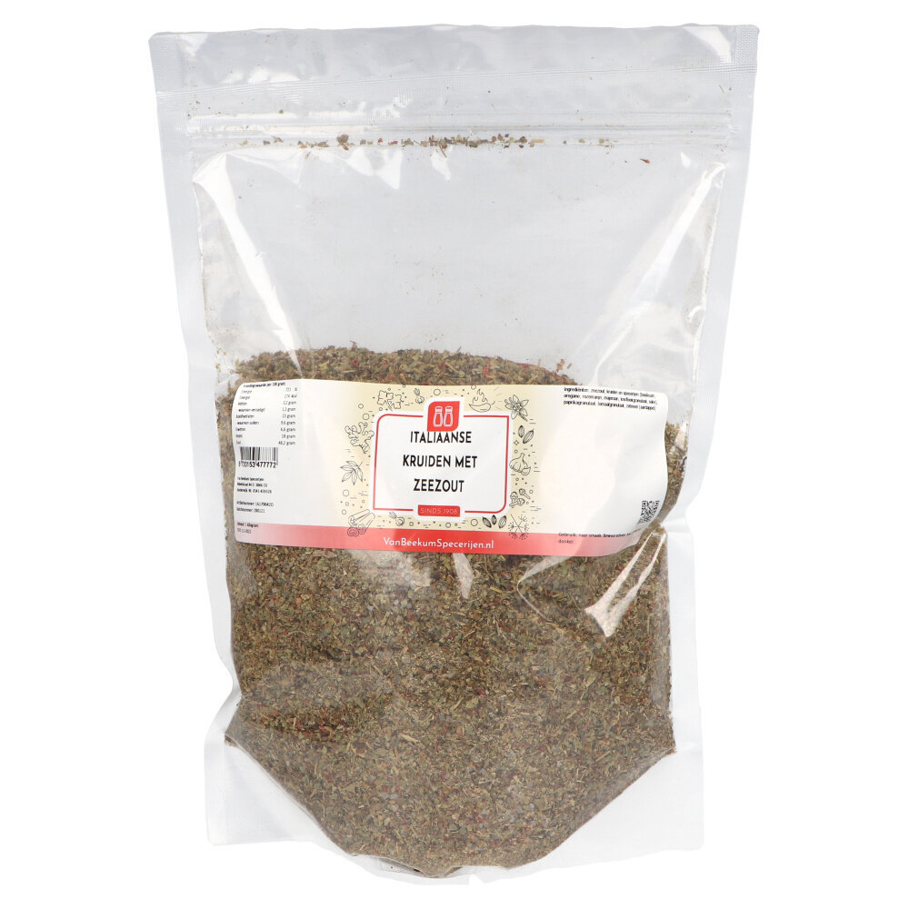 Italiaanse kruiden met zeezout Italiaanse kruiden met zeezout