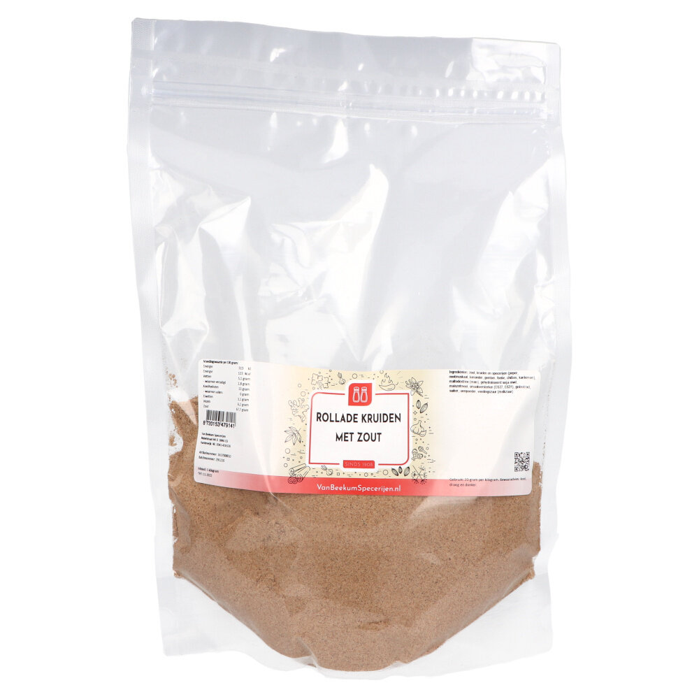 Rollade kruiden met zout Rollade kruiden met zout