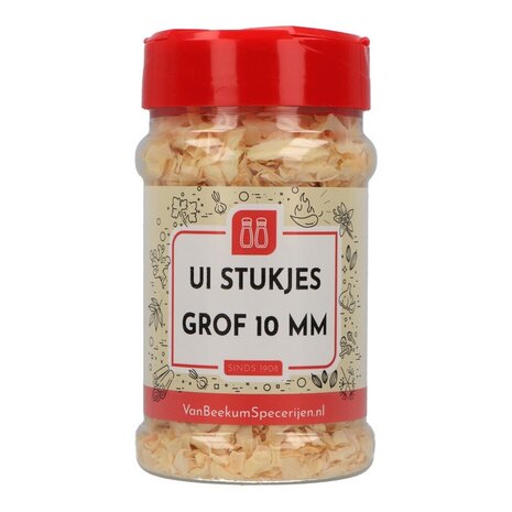 Ui stukjes grof 10 mm Ui stukjes grof 10 mm