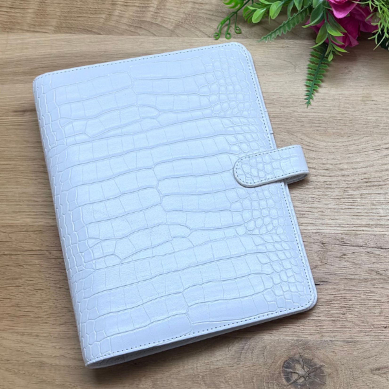 Ringbound Planner Wit A5 - Momloves2organize